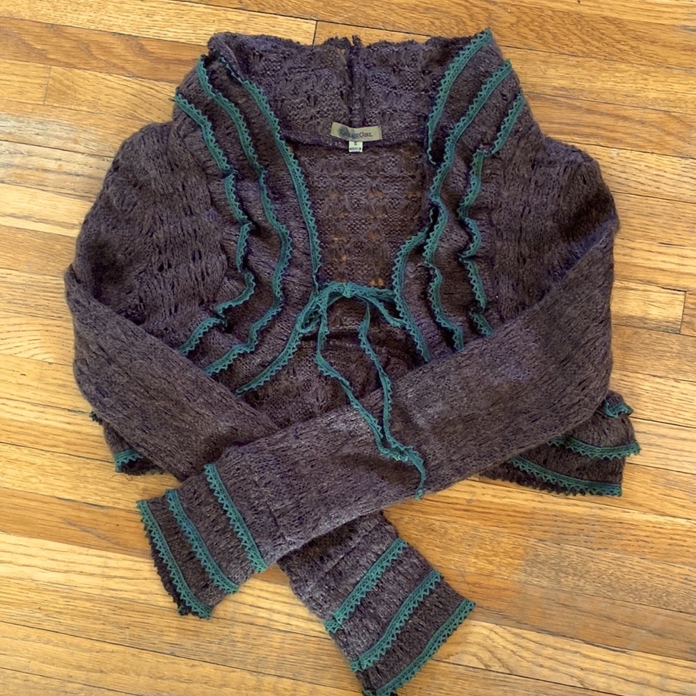 Vintage Knit Shrug